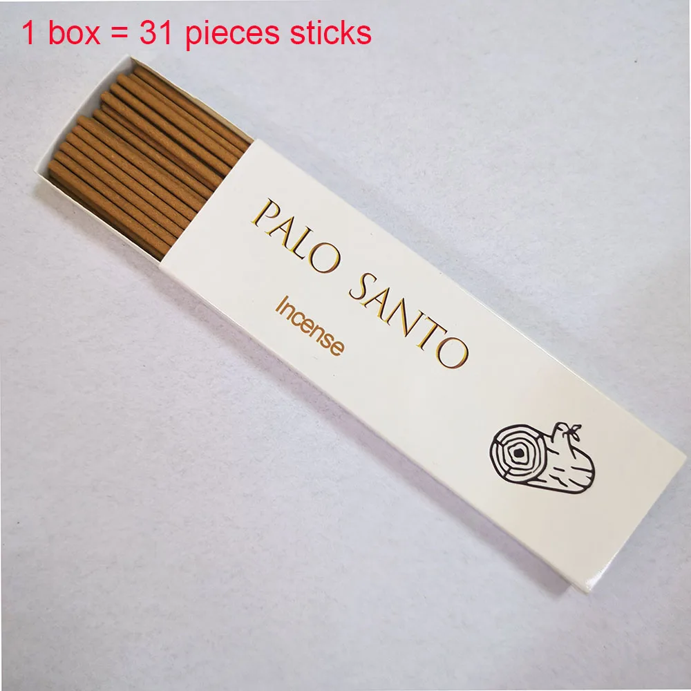 Packung Natürliche Weiße Salbei-Räucherstäbchen 12cm Tragbare Palo Santo Räucherstäbchen für Zuhause