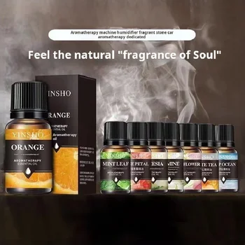 17 Geschmacksrichtungen, 10 ml, ätherische Öle für Aromadiffusor, Luftbefeuchter, Zuhause, wasserlöslicher