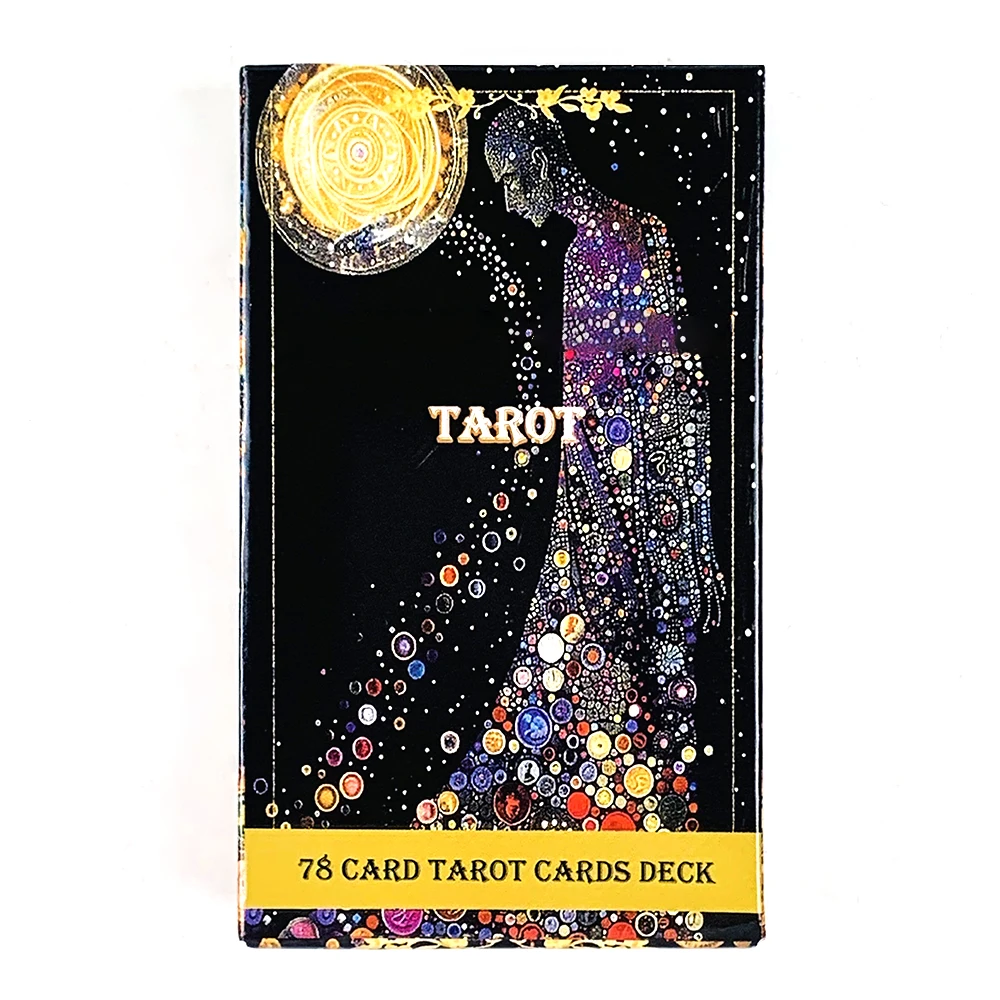 Tarot-Deck, ein 78 Stück Tarot-Karten, vorhersagende Wahrsagerei, Oracle-Karten, Brettspiel