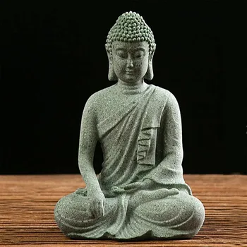 Meditierende Buddha-Statue, Skulptur, spirituelle Aufhängung, sinnvolle Statuen für Geburtstagsgeschenke