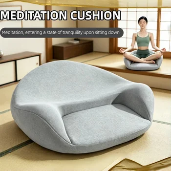 Ergonomisches Meditationskissen, Meditations-Futon, Meditationskissen für Zuhause, Yoga-Kniekissen für den
