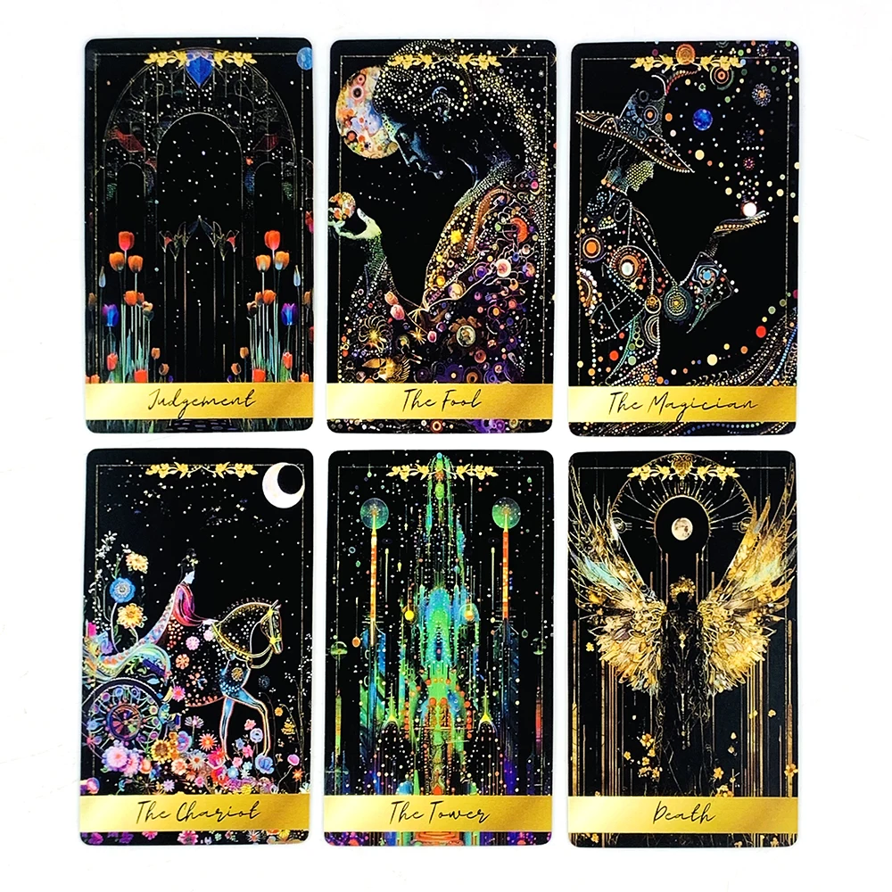 Tarot-Deck, ein 78 Stück Tarot-Karten, vorhersagende Wahrsagerei – Bild 3