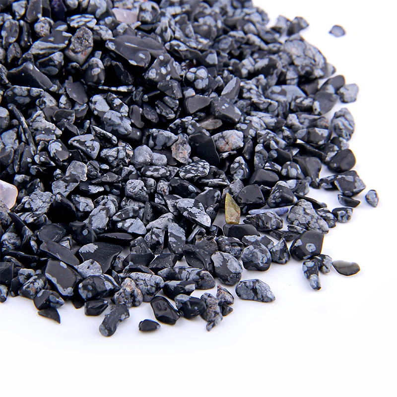 Natürliche Schwarz Obsidian Kies Stein Degauss Reinigung Mineralien Probe Steine Mit Für Wohnkultur Aquarium